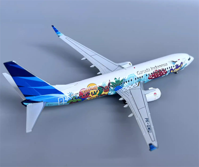 JC Wings 1:200 Garuda Indonesia Boeing 737-800 PK-GMU  DIECAST Model