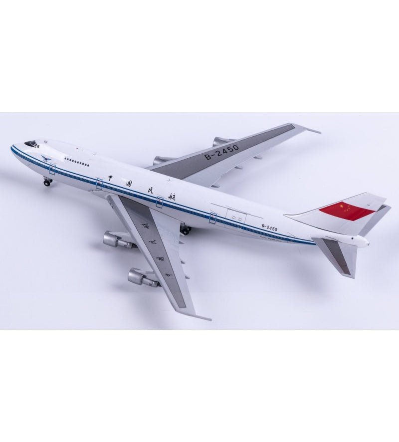 JC Wings 1:400 CAAC Boeing 747-200 B-2450  DIECAST Model