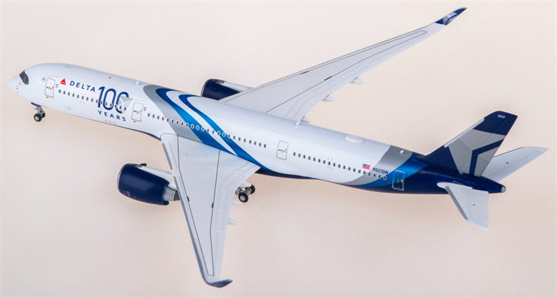 Geminijets Delta Airlines for Airbus A350-900 N527DN 1:400 Airplane Pre-built  Airliner Model Display