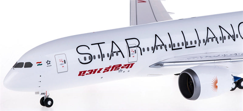 Hogan Air India Boeing 787-8 VT-ANU Star Alliance 1:200 ABS Model view 3