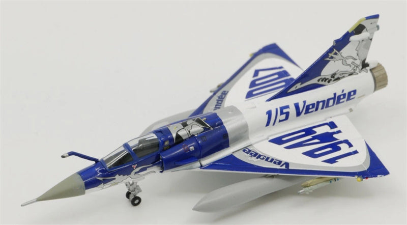 HOGAN Mirage 2000C French Air Force EC 1/5 Vendee Dissolution BA 115 Orange-Caritat 2007 1:200 Aircraft Pre-built Model