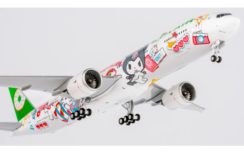 NG Models 1:400 EVA Air B777-300ER B-16722 Regular version DIECAST Model