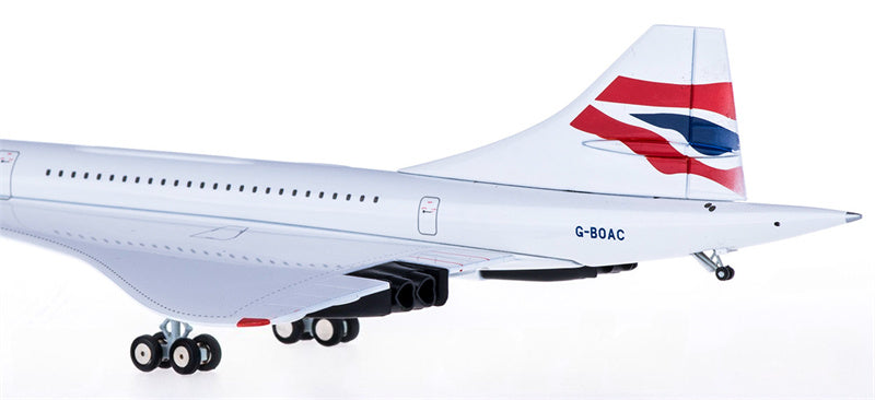 Hogan British Airways Concorde G-BOAC 1:200 Diecast Model view 5