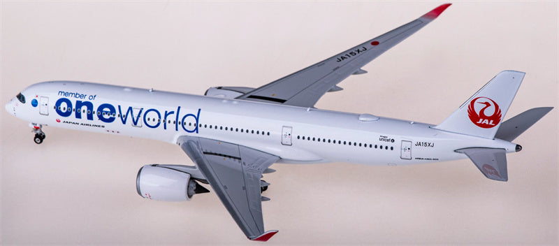 Phoenix Japan Airlines Airbus A350-900 JA15XJ member of oneworld 1:400 Diecast Model view 1