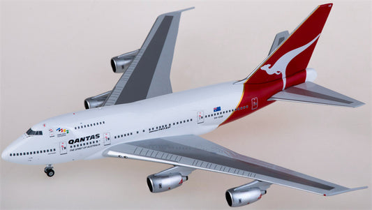 NG Models Qantas Boeing 747SP VH-EAB 1:400 Diecast Model view 1