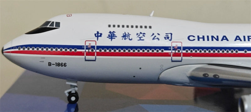 Apollo 1:400 China Airlines B747-200 B-1866 DIECAST Model