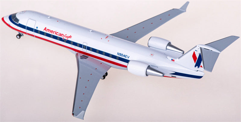 for NG Models for American Eagle for Bombardier CRJ200ER N904EV 1:200 Airplane Pre-built Airliner Model Display