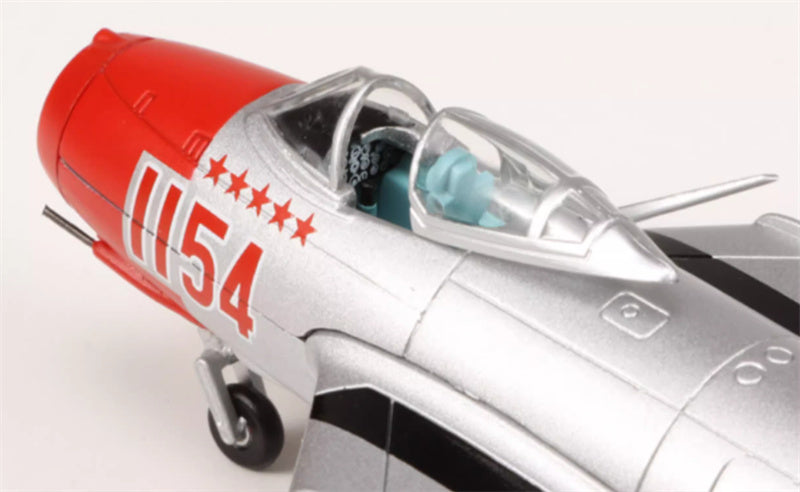 HOBBY MASTER MIG15bis 1154 Chinese People's Volunteers Air Force 1950s 1:72 Aircraft Pre-built Model