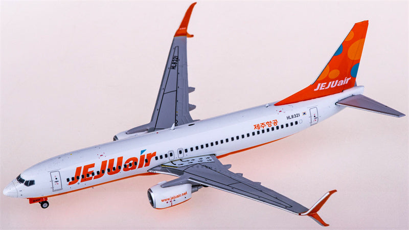JC Wings Jeju Air Boeing 737-800 HL8321 1:400 Diecast Model view 3