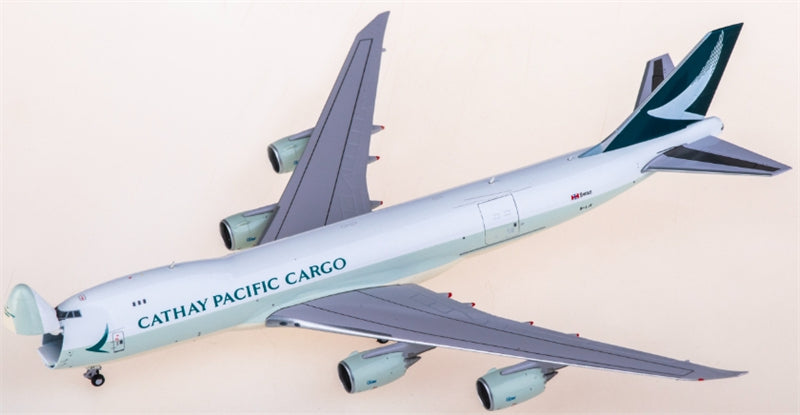 JC Wings Cathay Pacific Cargo Boeing 747-8F B-LJI Interactive Series 1:400 Diecast Model view 2