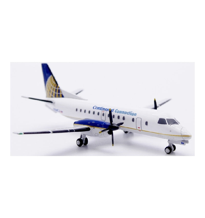 JC Wings 1:400 Continental Airlines Saab 340 N184CJ  DIECAST Model