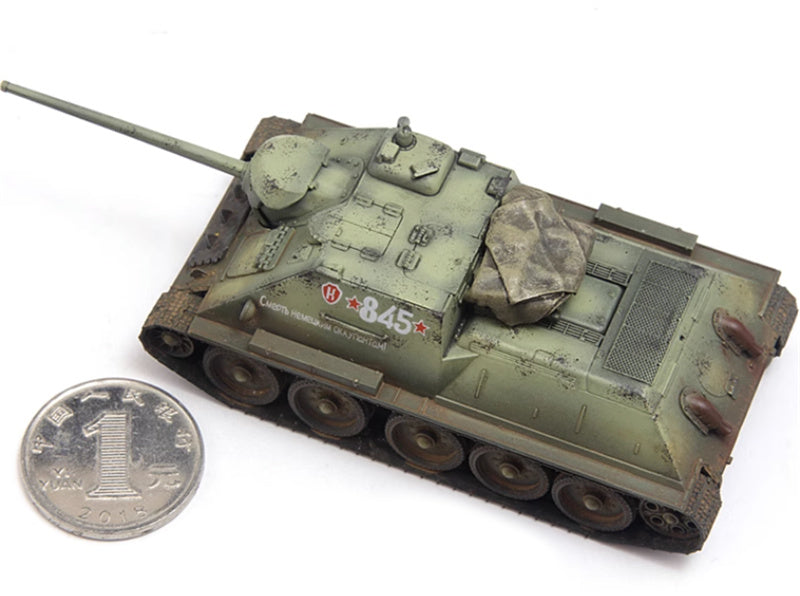 S-MODEL SU-85 845 1047th Self-propelled Artillery Regiment 3rd Baltic Front Latvia October 1944 1:72 Tank Pre-built Model