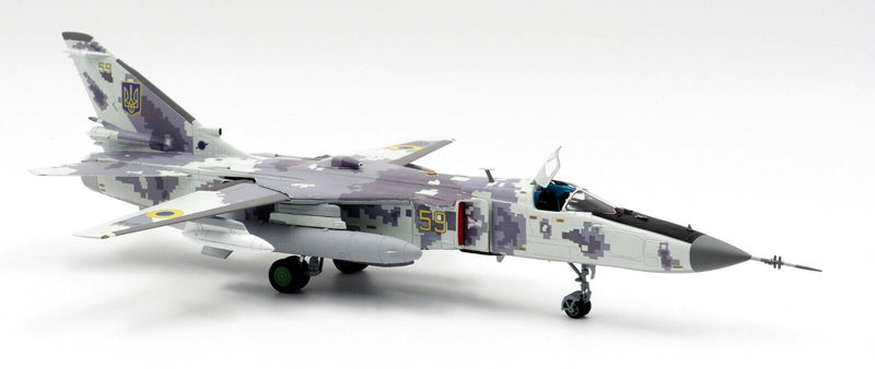 Calibre Wings SU-24MR Ukrainian 59 Yellow 1:72 Aircraft Pre-built Model
