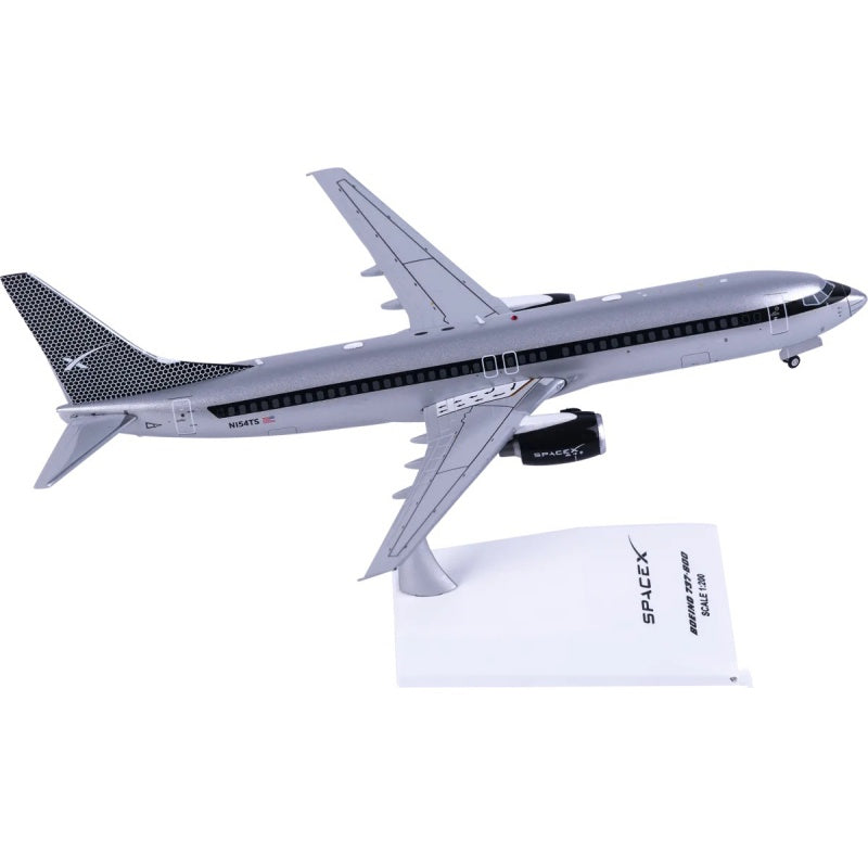 JC Wings 1:200 SpaceX Boeing 737-800 N154TS  DIECAST Model