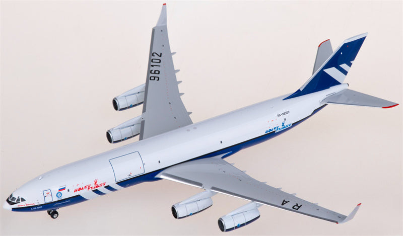 Phoenix Polet Flight for Ilyushin IL-96-400T RA-96102 1:400 Airplane Pre-built  Airliner Model Display