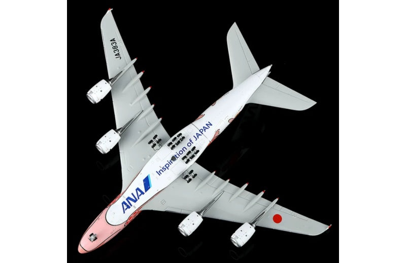 HX Models 1:400 ANA A380 JA383A Standard Edition DIECAST Model