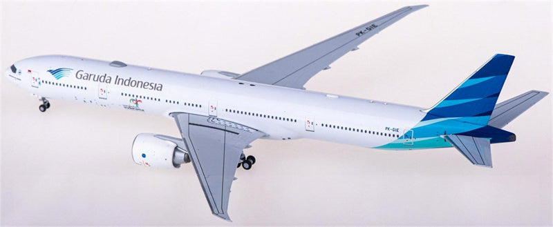 NG Models Garuda Indonesia Boeing 777-300ER PK-GIE 1:400 Diecast Model view 2
