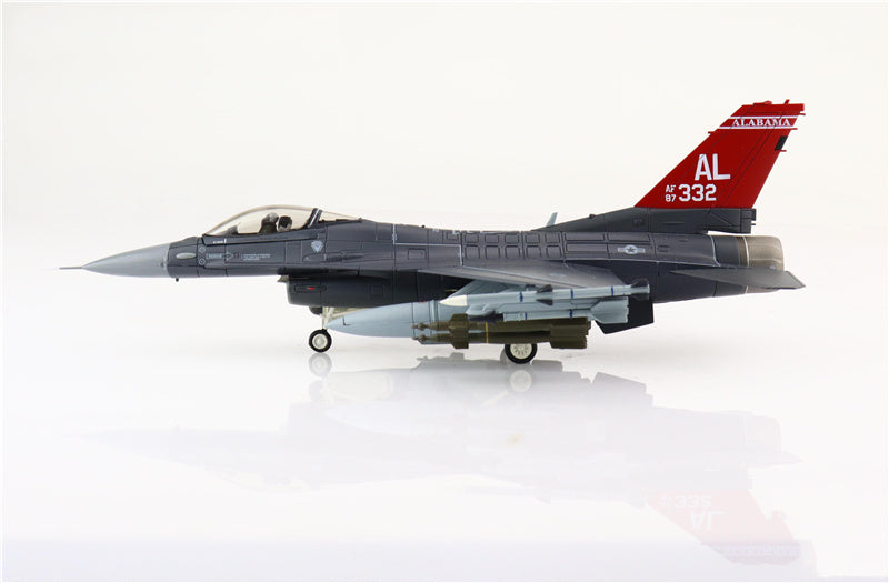 HOBBY MASTER F-16C Fighting Falcon 87-0332 100th FS 187th FW Alabama ANG 2021 1/72 Aircraft Pre-built Model