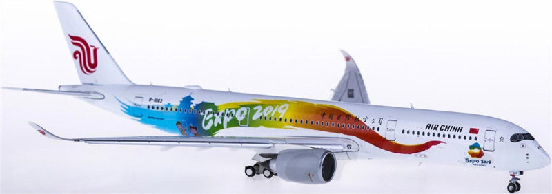 JC Wings Air China Airbus A350-900 B-1083 Flaps Down 1:400 Diecast Model view 2