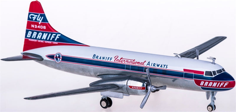 Herpa 1:200 Braniff International Airways  Convair  N3406  DIECAST Model