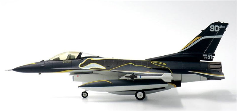JC WINGS F-16A Fighting Falcon Italian Air Force 23 Gruppo 90 Year Anniversary 2008 1:72 Aircraft Pre-built Model