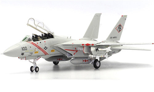 CALIBRE WINGS F-14A VF-102 DIAMONBACKS BUNO 159466 USS AMERICA 1:72 Aircraft Pre-built Model