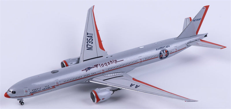 NG Models American Airlines Boeing 777-300ER N735AT regular version 1:400 Diecast Model view 3