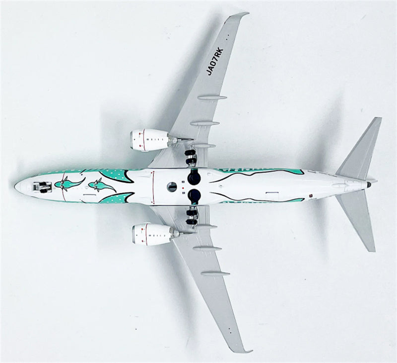 Phoenix 1:400 Japan Transocean Air B737-800 JA07RK DIECAST Model