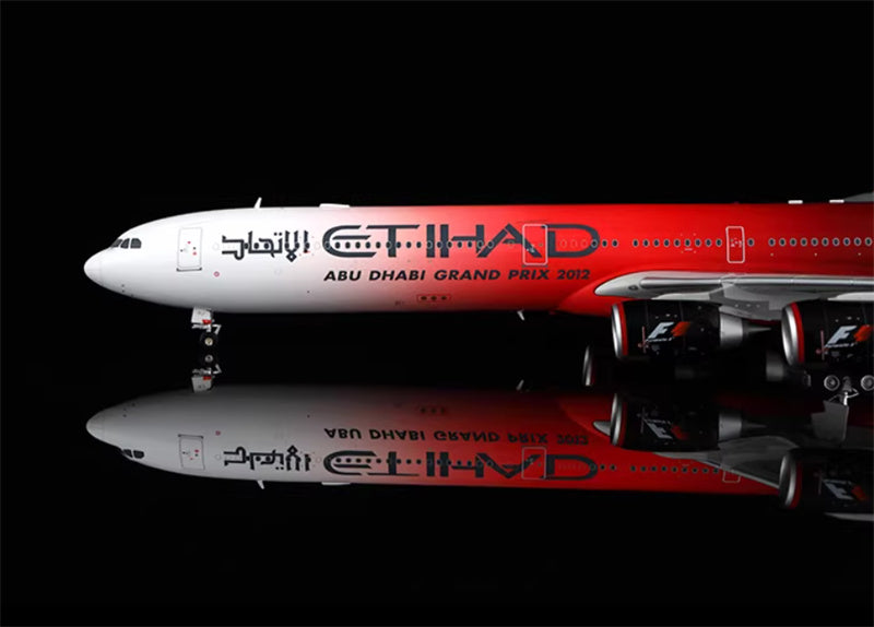 SQ Wings Etihad Airways Airbus A340-600 A6-EHJ 2012 1:200 Aircraft Model