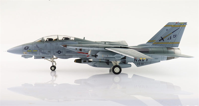 HOBBY MASTER F14B Tomcat US Navy Last Gypsy Roll 161860 VF-32 Swordsmen NAS Oceana September 2005 1:72 Aircraft Pre-built Model