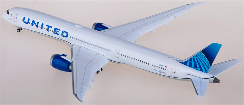 Geminijets United Airlines Boeing 787-10 N13014 Flaps Down 1:400 Diecast Model view 2