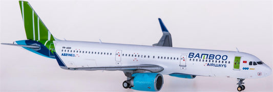 JC Wings Bamboo Airways Airbus A321neo VN-A591 1:400 Diecast Model view 1