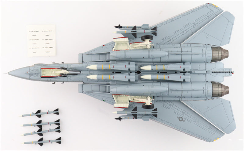 HOBBY MASTER F-14A Tomcat Fist of the Fleet 160685 US Navy 1:72 Aircraft Pre-built Model