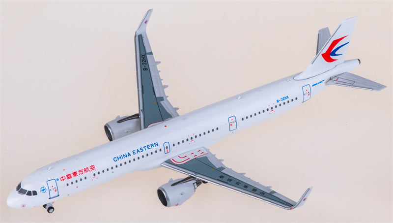 Panda Model China Eastern for Airbus A321neo B-32HX 1:400 Airplane Pre-built Airliner Model Display