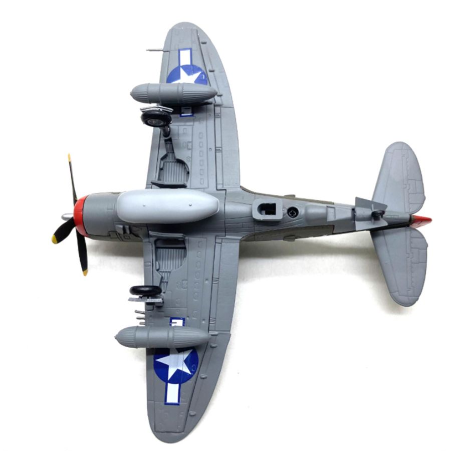 FLOZ US P-47 Thunderbolt fighter jet 1:72 Aircraft Pre-built Model