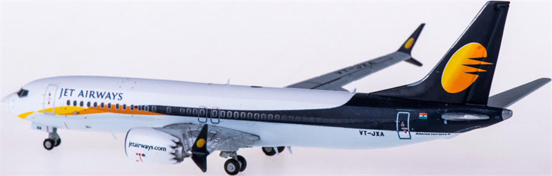 JC Wings Jet Airways Boeing 737 MAX 8 VT-JXA 1:400 Diecast Model view 3