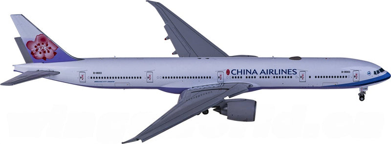 JC Wings China Airlines Boeing 777-300ER B-18003 Flaps Down 1:400 Diecast Model view 2