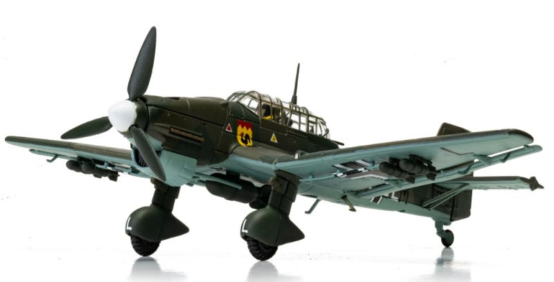 CORGI Luftwaffe Ju87B-1 Stuka 4./StG 77 1:72 Model 1940 Limited Edition Battle of Britain 85 S2+LM