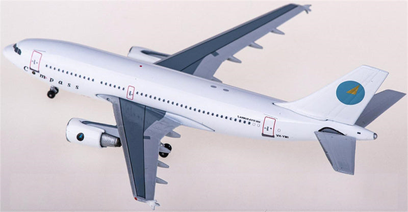AeroClassics Compass Airlines for Airbus A310 VH-YMI 1:400 Airplan Pre-built  Airliner Model Display