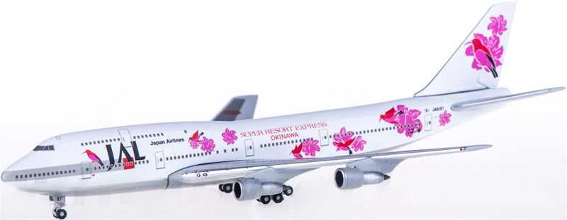 Hogan Japan Airlines Boeing 747-300 JA8187 1:500 ABS Model view 4