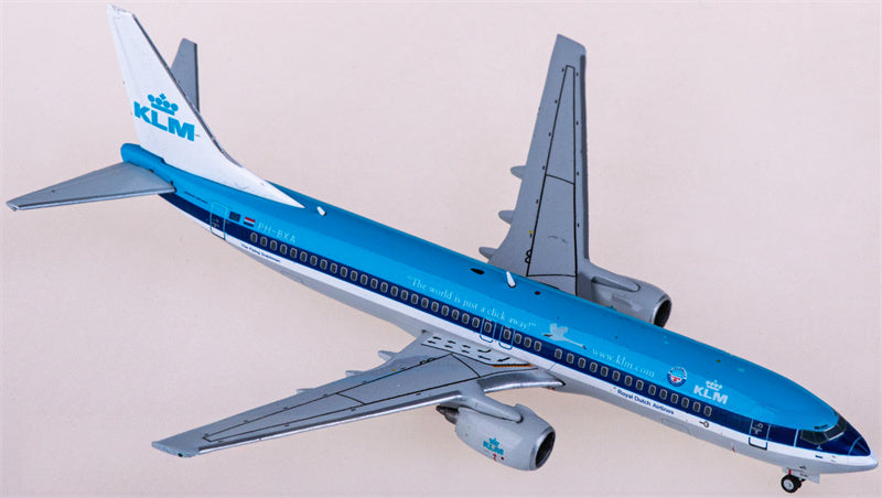 JC Wings KLM Boeing 737-800 PH-BXA 1:400 Diecast Model view 4