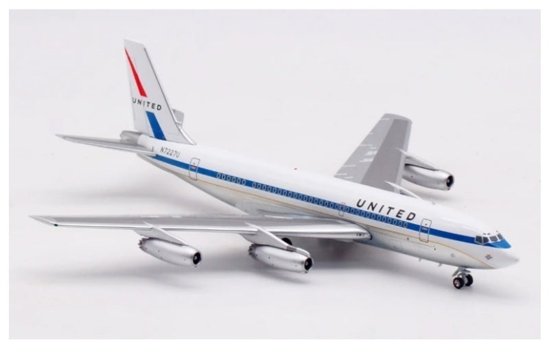 Inflight 1:200 United Airlines B720 N7227U polishing DIECAST Model