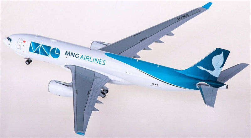 JC Wings Mng Airlines Airbus A330-200F TC-MCZ 1:400 Diecast Model view 3