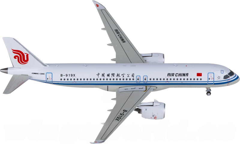 NG Models Air China for Comac C919 B-919X 1:400 Airplane Pre-built Airliner Model Display