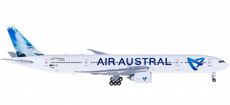 JC Wings Air Austral Boeing 777-300ER F-OREU 1:400 Diecast Model view 3