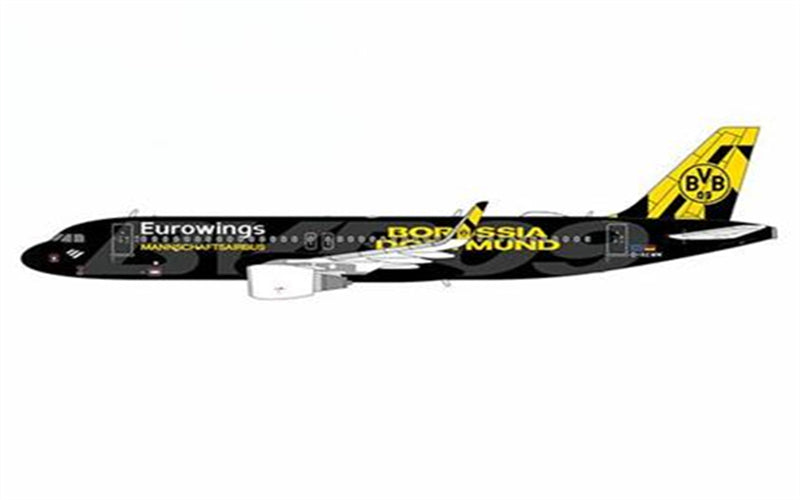 NG Models for Eurowings for Airbus A320-200 D-AEWM 1:400 Airplane Pre-built Airliner Model Display