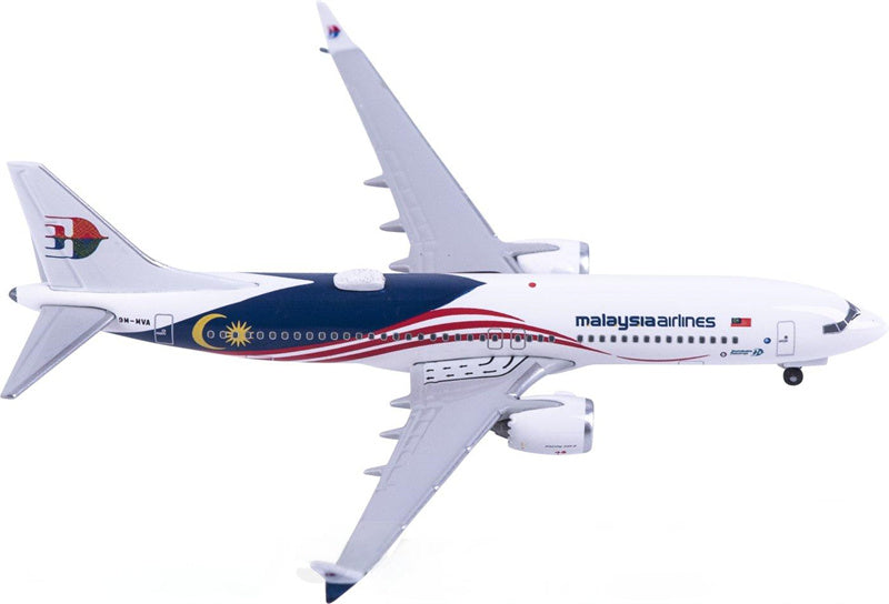 Herpa 1:500 Malaysia Airlines Boeing 737 MAX 8 9M-MVA Model