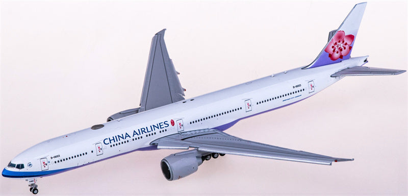 JC Wings China Airlines Boeing 777-300ER B-18003 Flaps Down 1:400 Diecast Model view 3