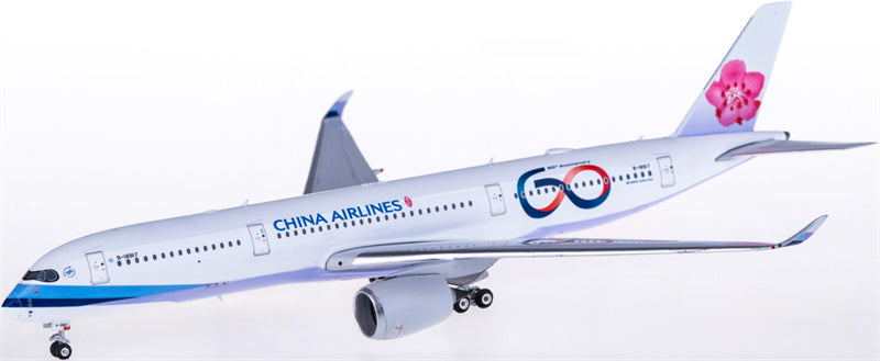 Phoenix China Airlines Airbus A350-900 B-18917 60th Anniversary 1:400 Diecast Model view 1