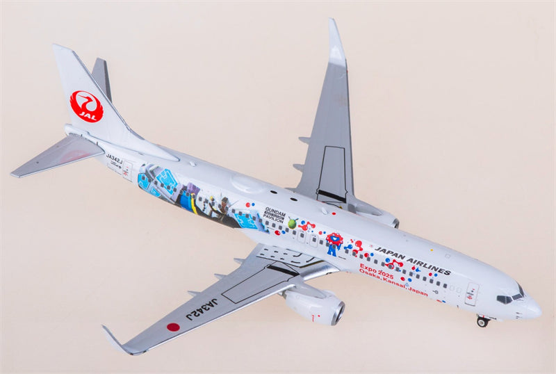 Phoenix 1:400 Japan Airlines Boeing 737-800 JA342J Model